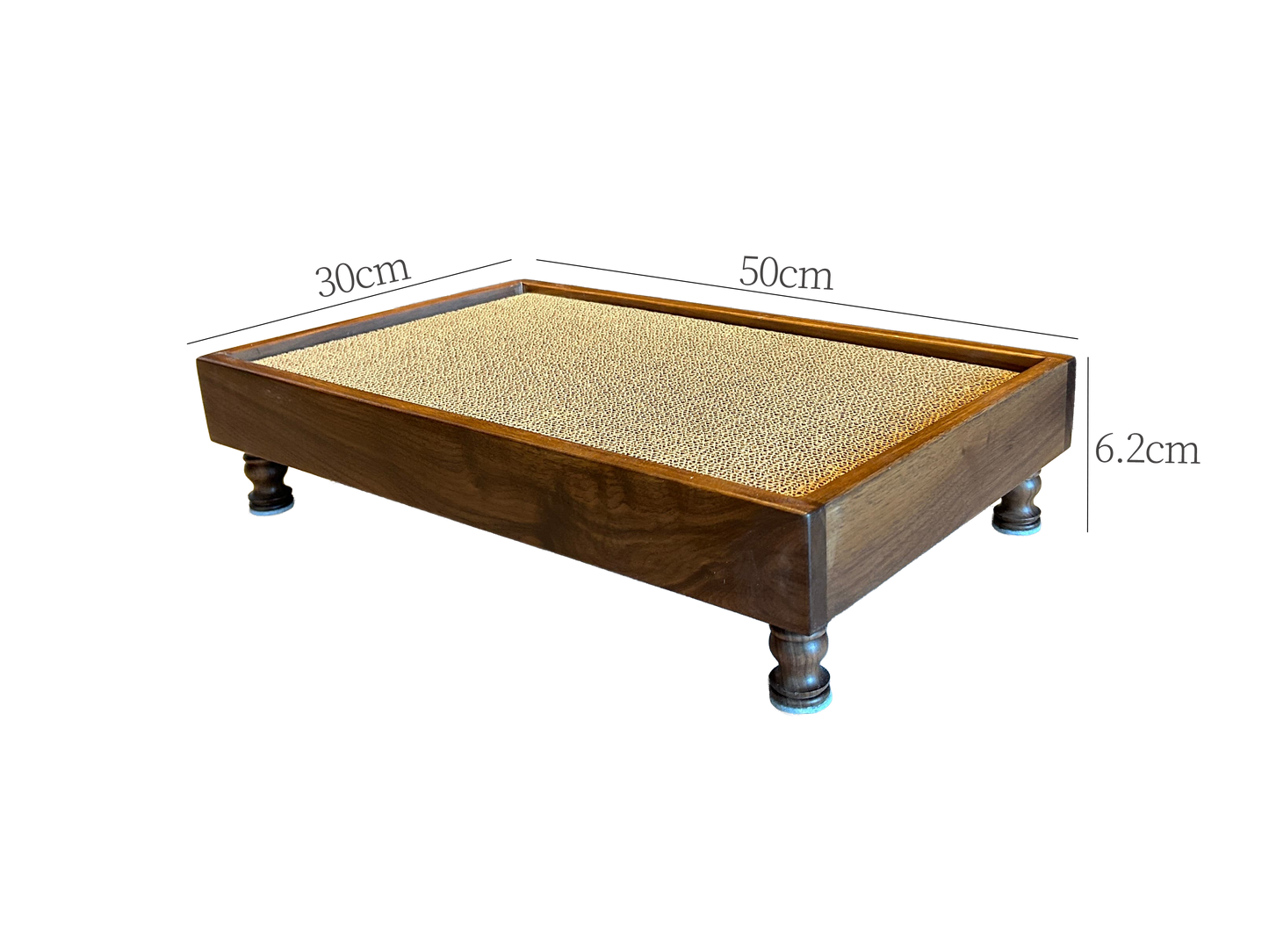 Natural  Wood Frame Scratcher