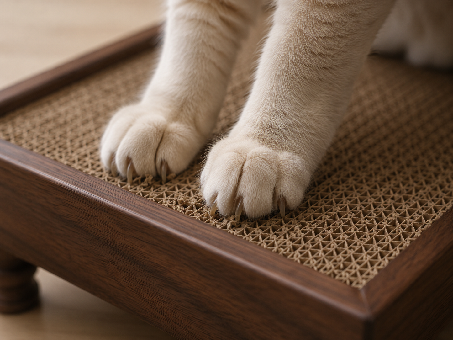 Natural  Wood Frame Scratcher