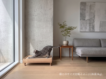 Natural  Wood Frame Scratcher