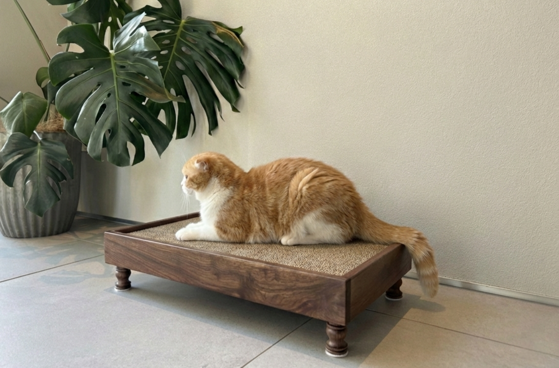 Natural  Wood Frame Scratcher