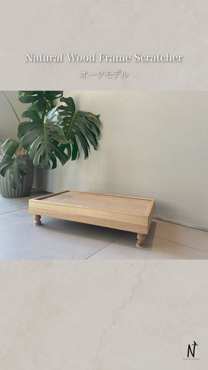 Natural  Wood Frame Scratcher